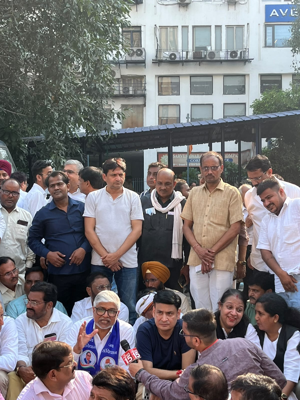दिल्ली में चुनाव आयुक्त के खिलाफ कांग्रेस का हल्ला-बोल, बुलंदशहर से पहुंचे दर्जनों कार्यकर्ता